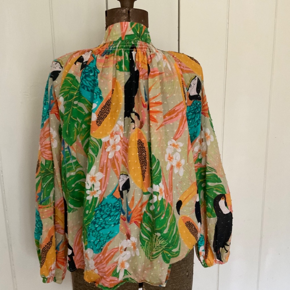 FARM Rio Multicolor Floral Blouse - Picture 8 of 12